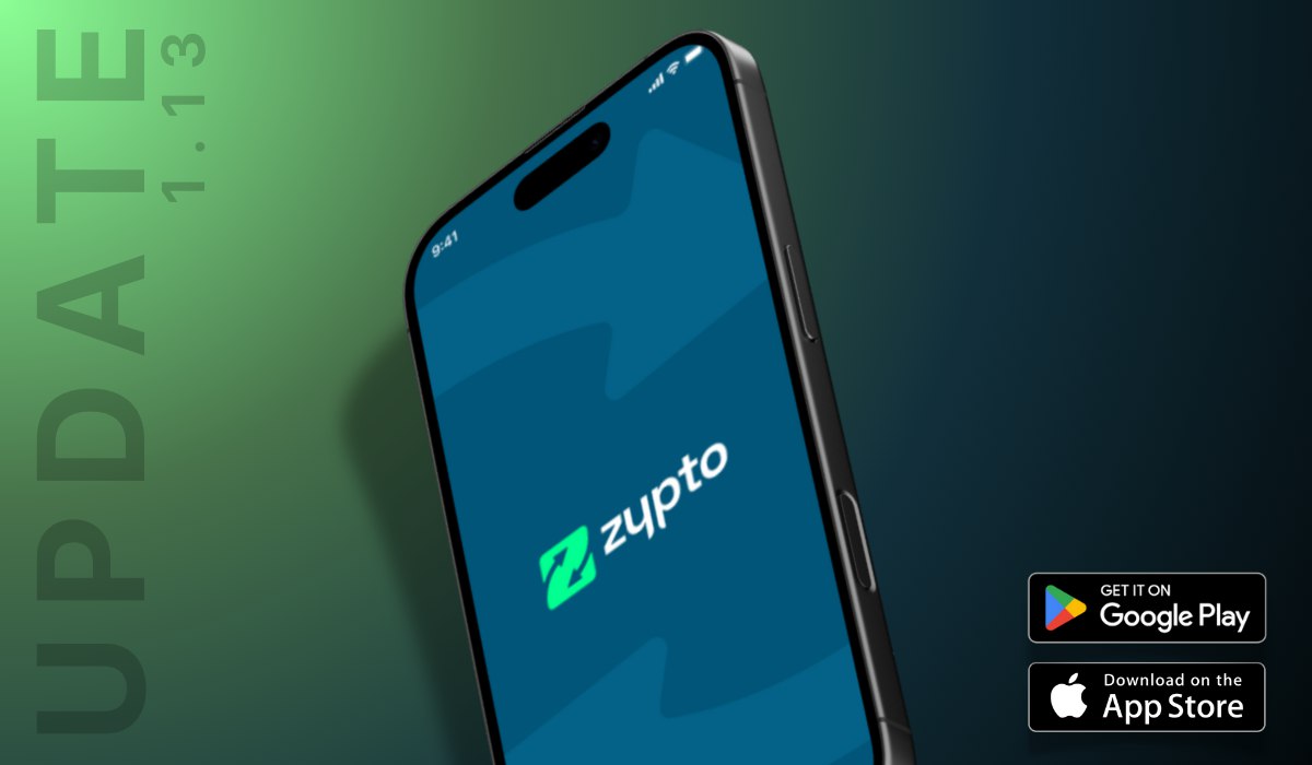 Introducing The Latest Zypto App Update – v1.13 is Live!