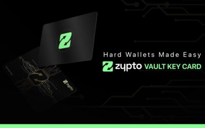 Zypto Proudly Launch The Vault Key Card – the Most Advanced Cold Storage Wallet Solution Yet